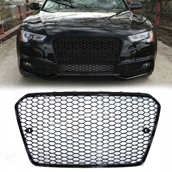 

Gril atrapa Audi A5 lift 12- Rs look grill połysk