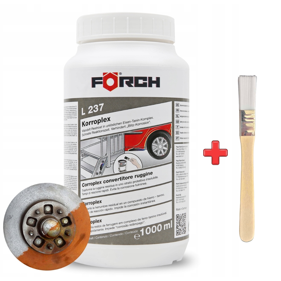 Forch L237 Korroplex Antikorozní Přípravek 1 L Štěteček