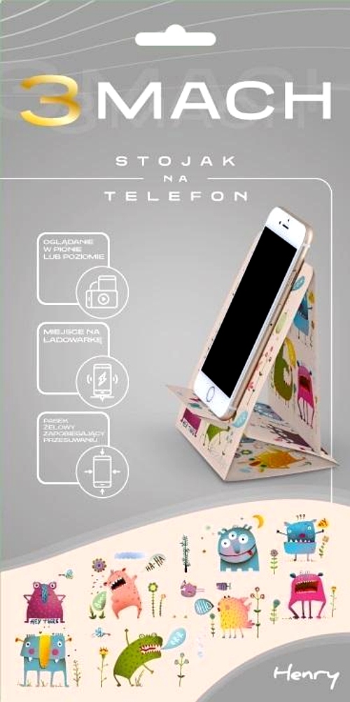 HENRY 3MACH - STOJAK NA TELEFON POTWORY