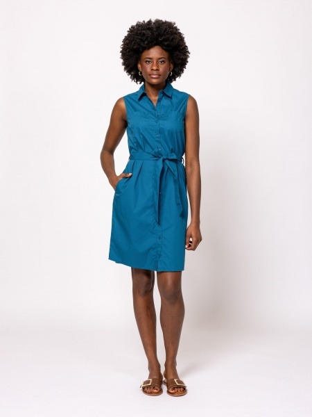 Heavy Tools Šaty Velha Teal XL