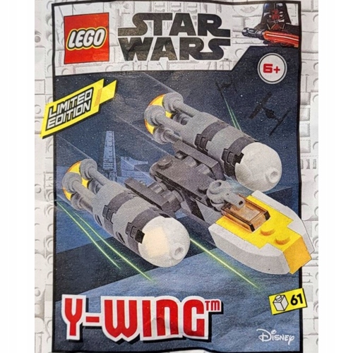 LEGO Star Wars 912306, Y-Wing, polybag • Cena, Opinie
