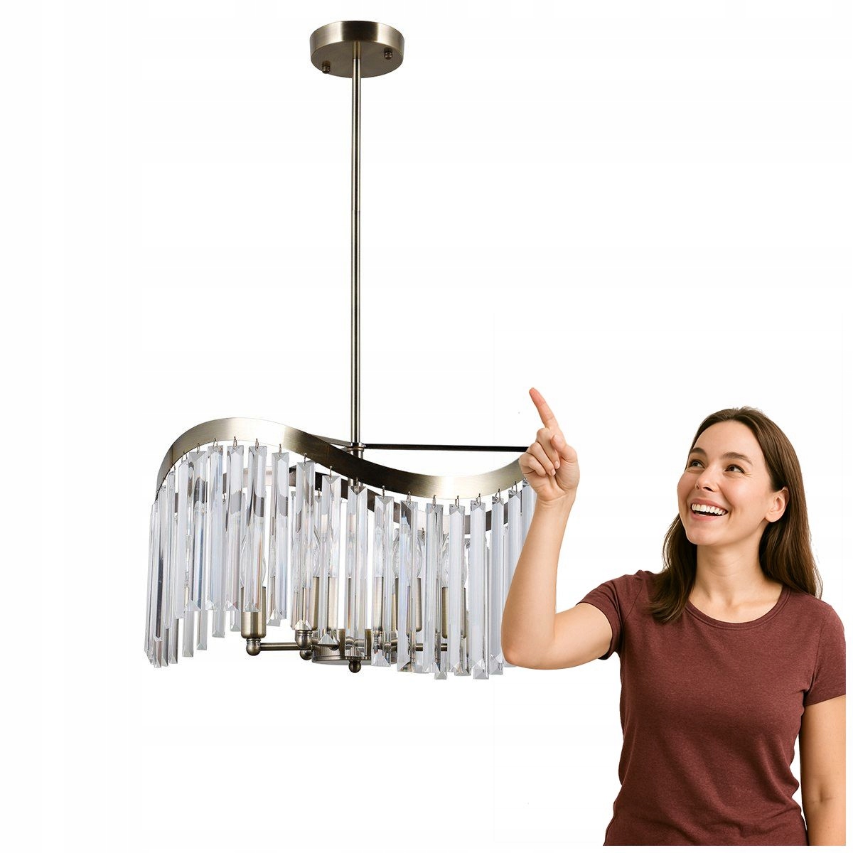 Závesná lampa Sabriga PND-44544-6 Italux