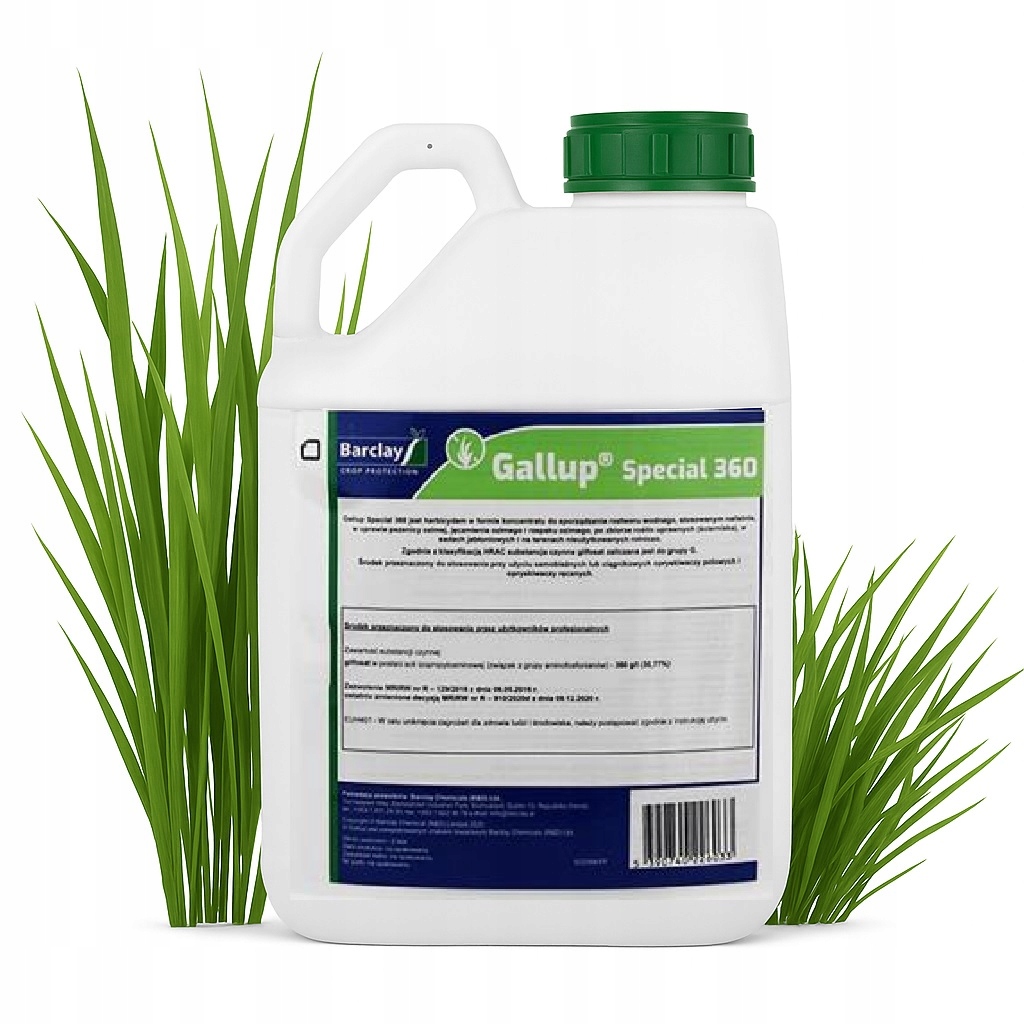 Gallup Special 360 5L Barclay glifosat herbicyd totalny niszczy chwasty