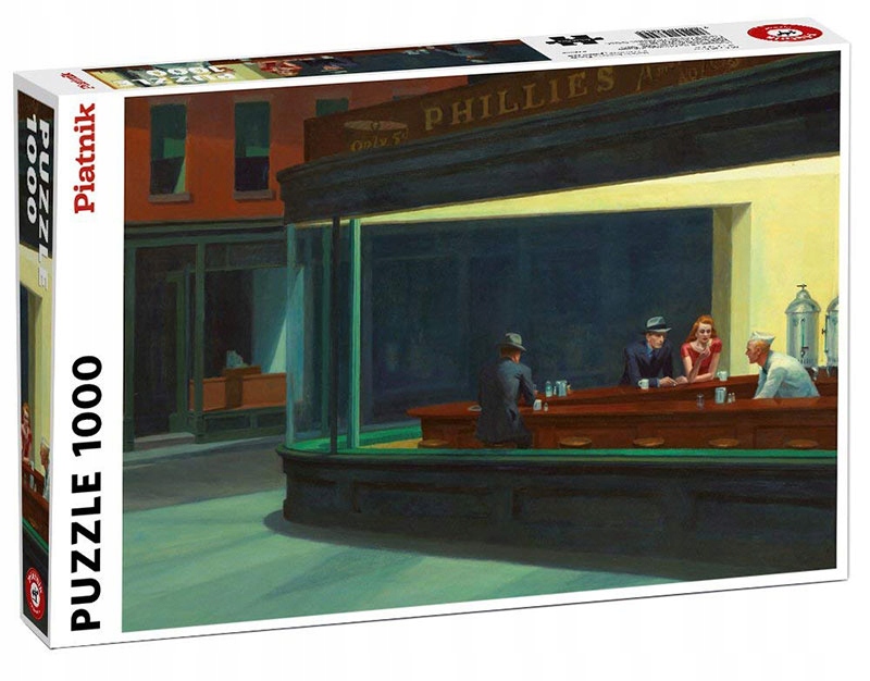 

Puzzle 1000 Hopper Nighthawks