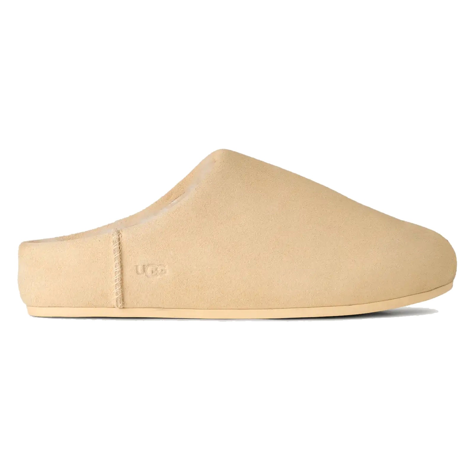 Pantofle pantofle Ugg Elea Slip-On 1171390-PBT žluté semišové vlněné 37