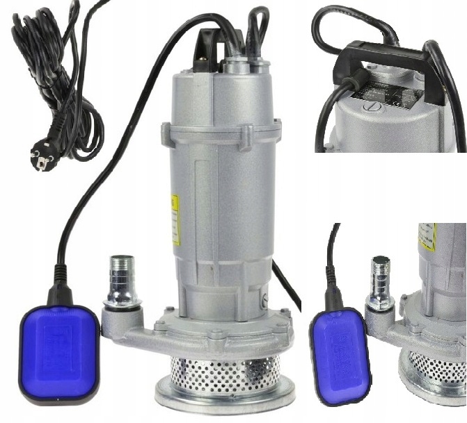 Ponorná pumpa Sito 2370 W s prepínačom, plavák na špinavú vodu a odpadovú vodu