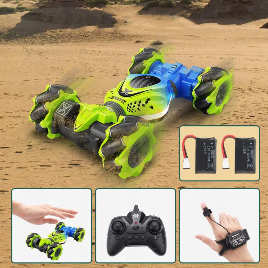 ZDALNIE STEROWANY SAMOCHÓD DRIFT RC GESTEM 4WD KASKADERSKI AUTO DLA DZIECI Skala 1:16