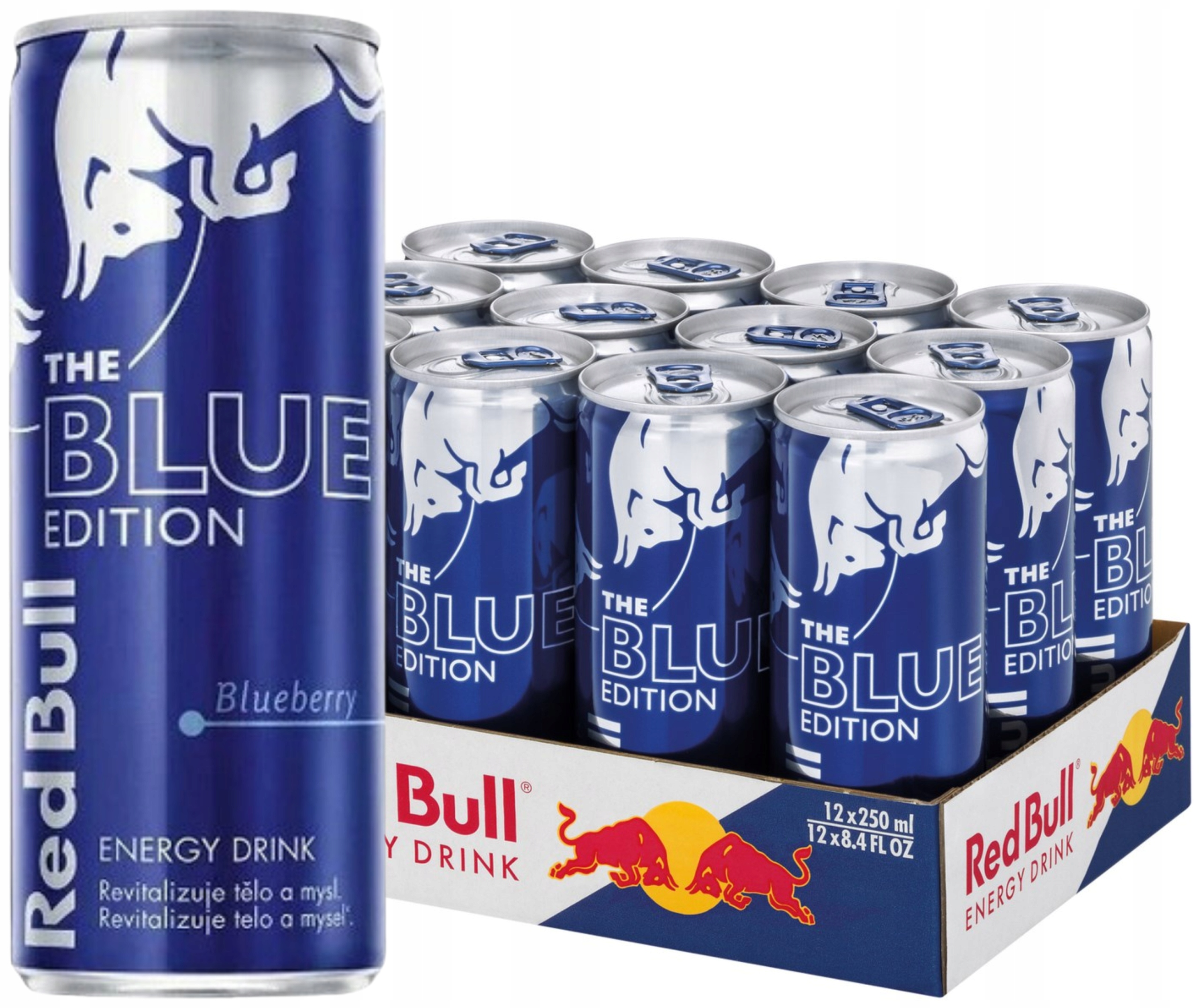 Levně Red Bull Blue edition 12×250ml