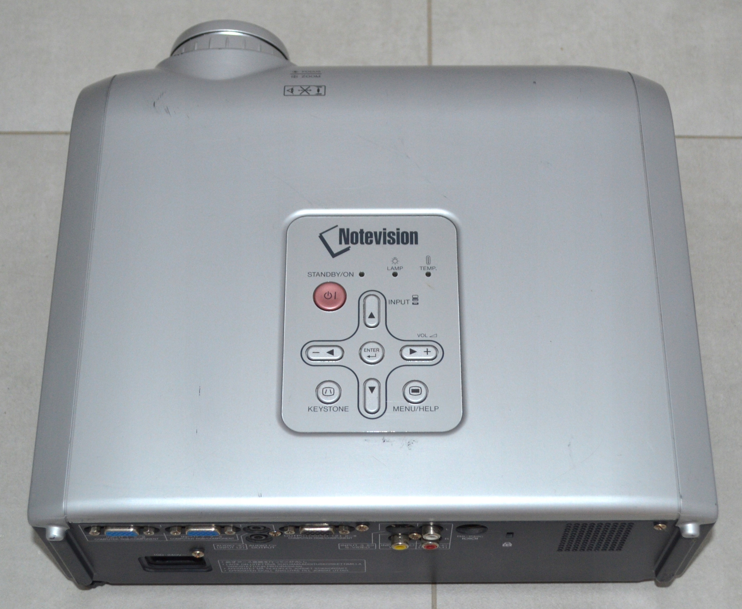 PROJEKTOR DLP SHARP XR-10S 2000ANSI PILOT NOWA LAMPA Technologia wyświetlania DLP