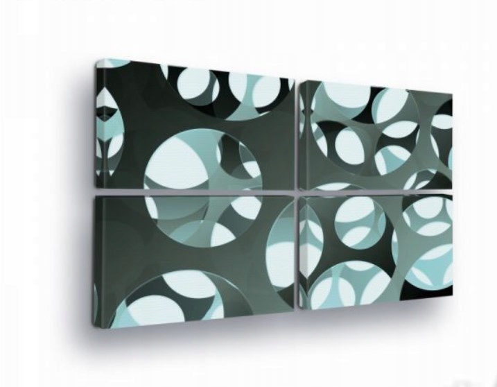 Obraz 120x80 Abstrakcia geometria kruhu moderný minimalizmus elegantný