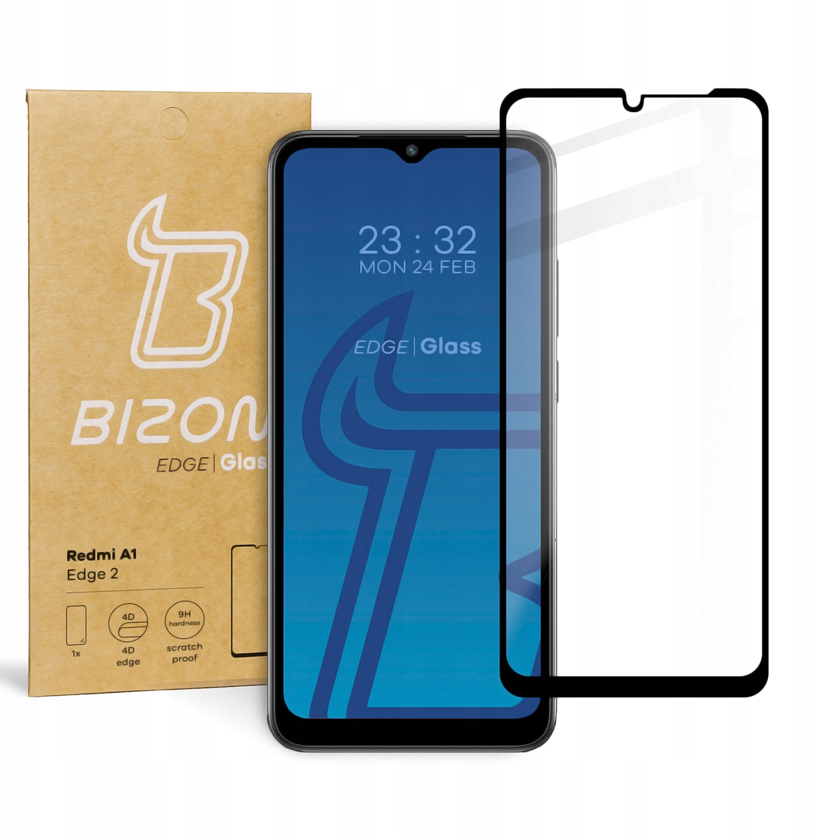 

Szkło hartowane Bizon Glass do Redmi A1, szybka