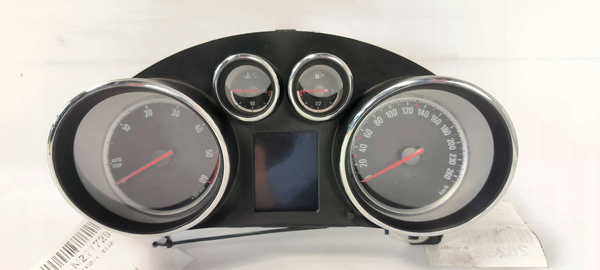 dials clock 600775881 OPEL ASTRA J