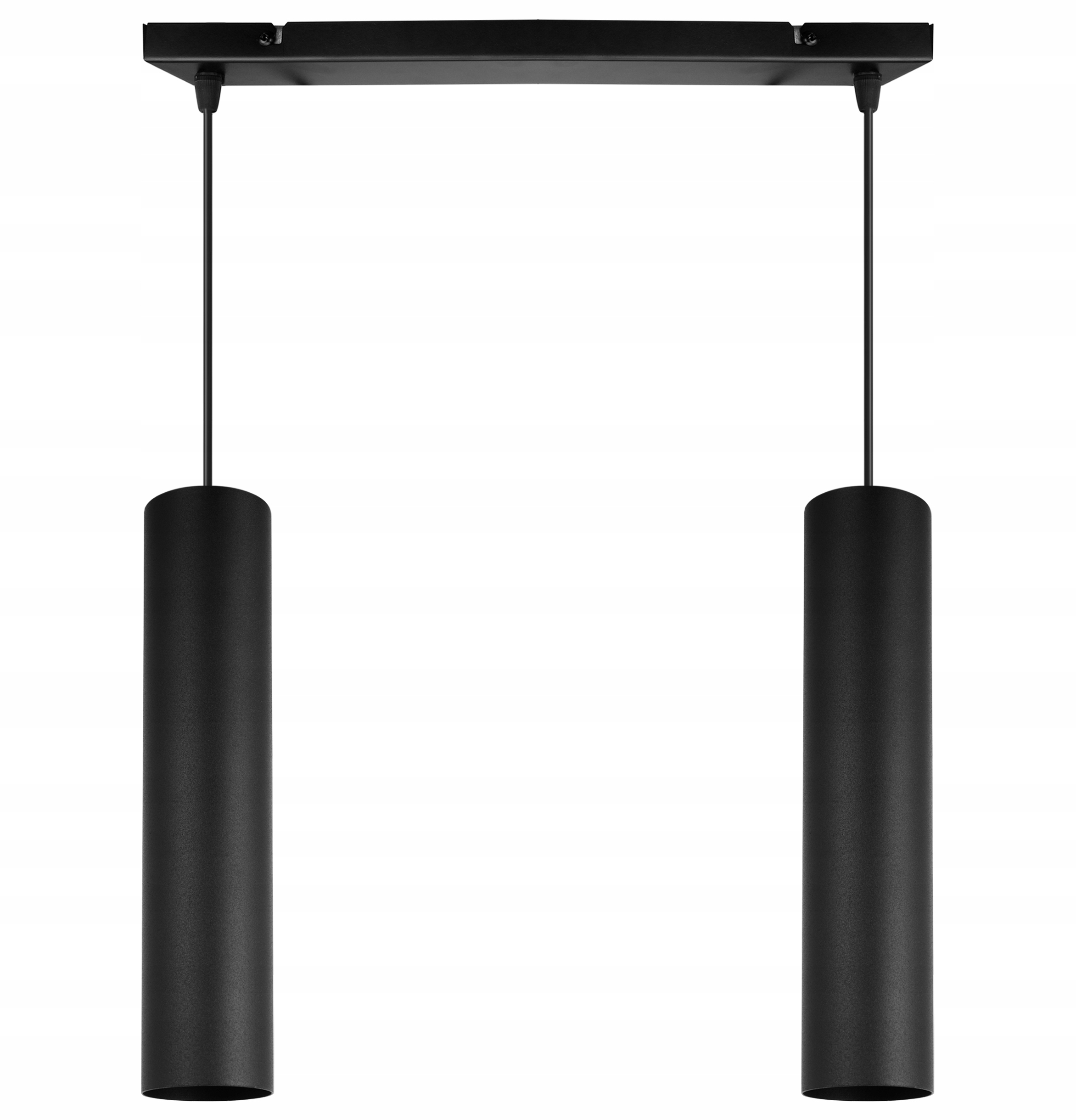 Závěsné Stropní Svítidlo Lustr Černá Tuba Loft Led Moderní Do Obývacího Pokoje