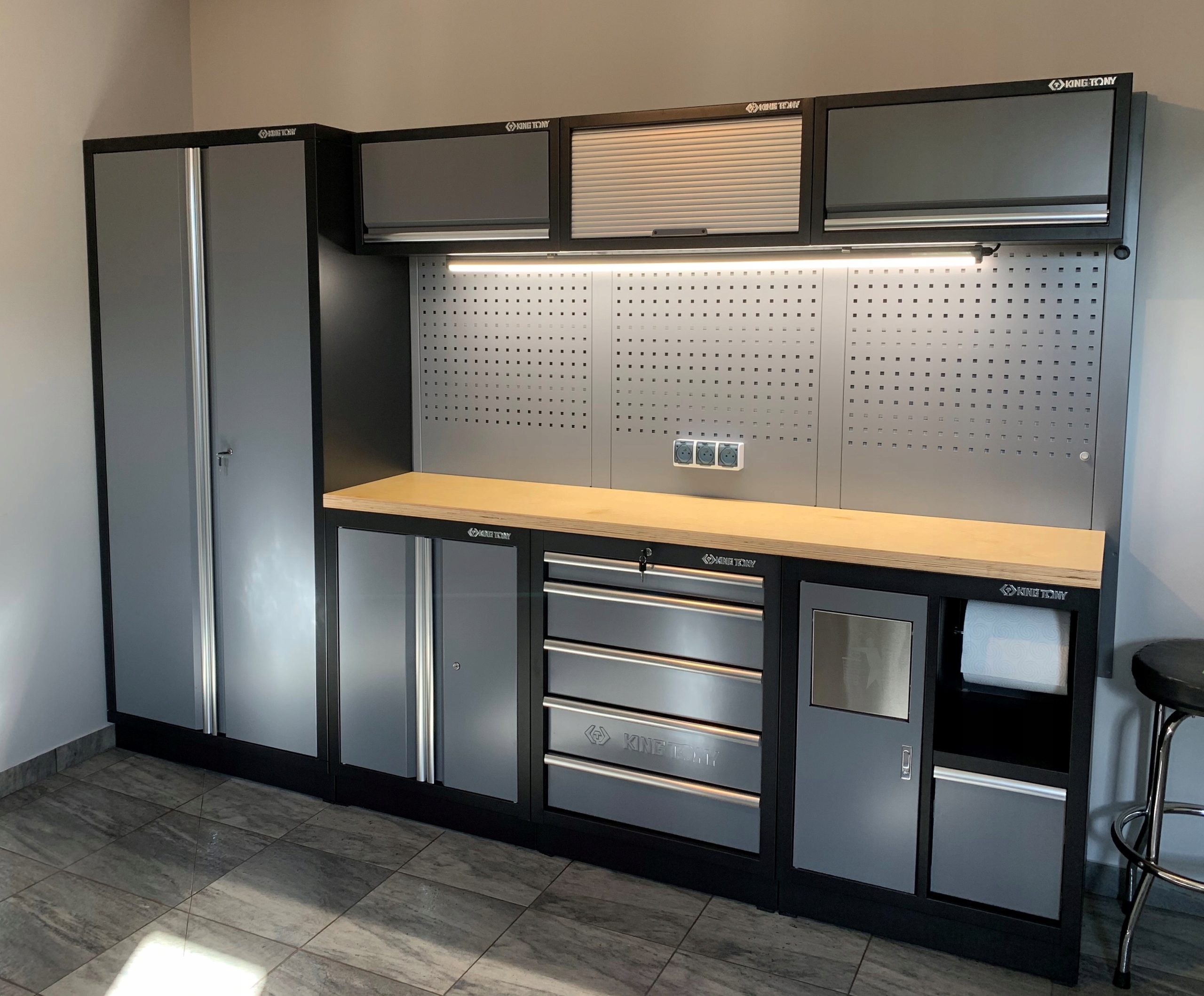 MEBLE KING TONY 2955x460x2000 TECHWAR