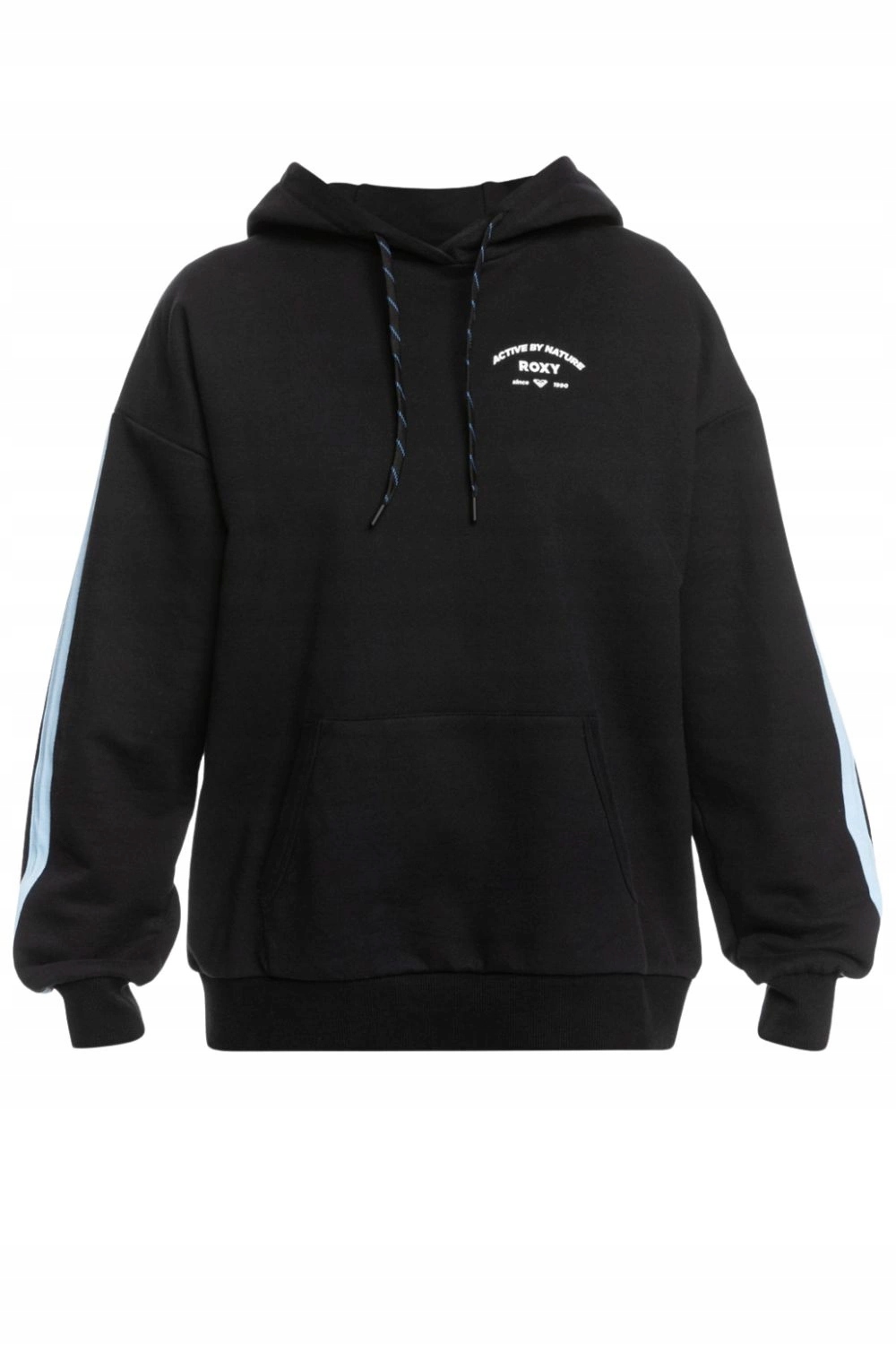 Dámská Mikina s kapucí Roxy Essential, černá bavlna, pohodlná vel. M