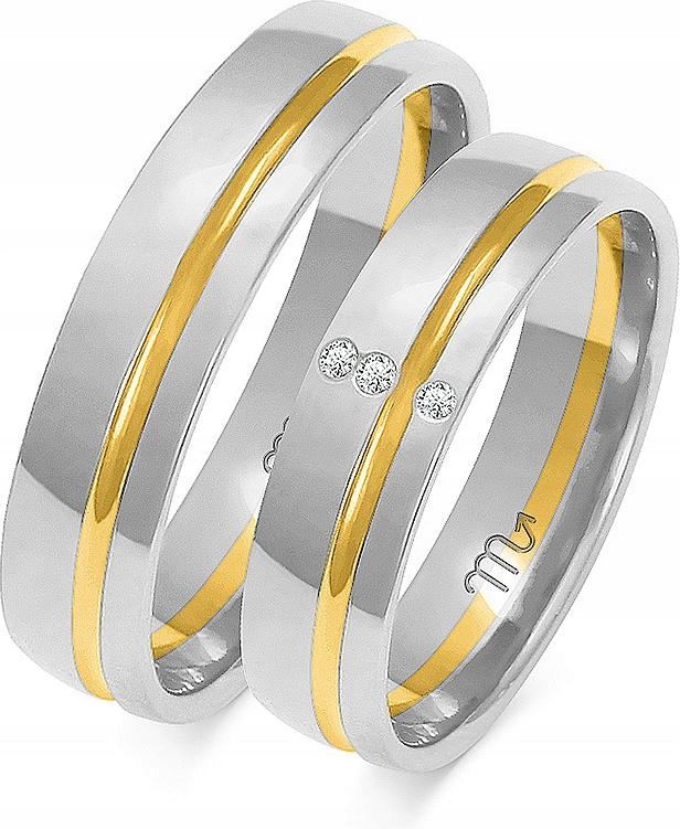 Prsteny bílé zlato jemné 14k 585 r 14 15 16 prstýnek 14k