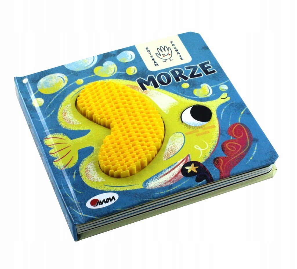 Książeczka Sensoryczna Morze Dotykam Dotykowa