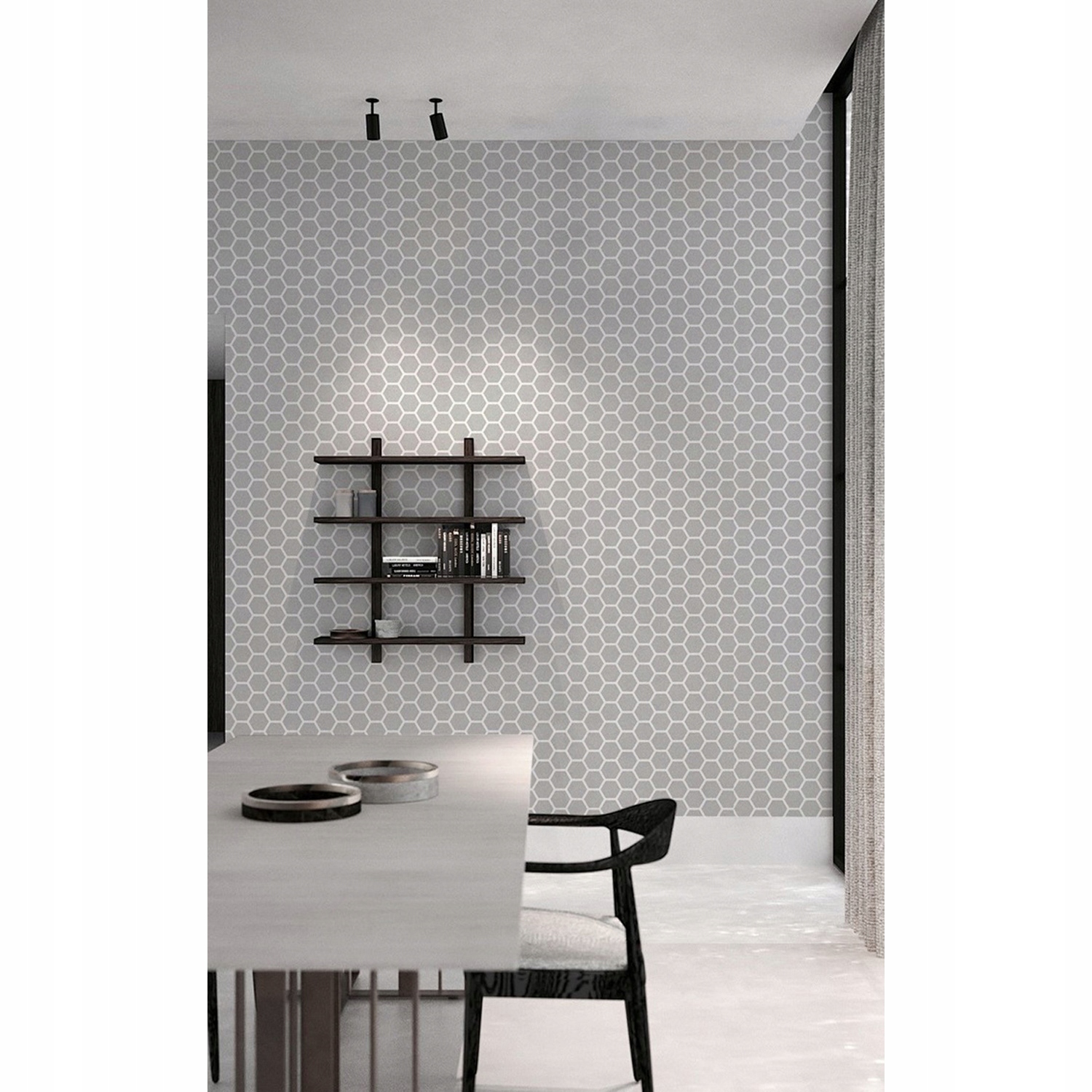 

Flizelina tapeta Struktura plastra miodu 104x70cm