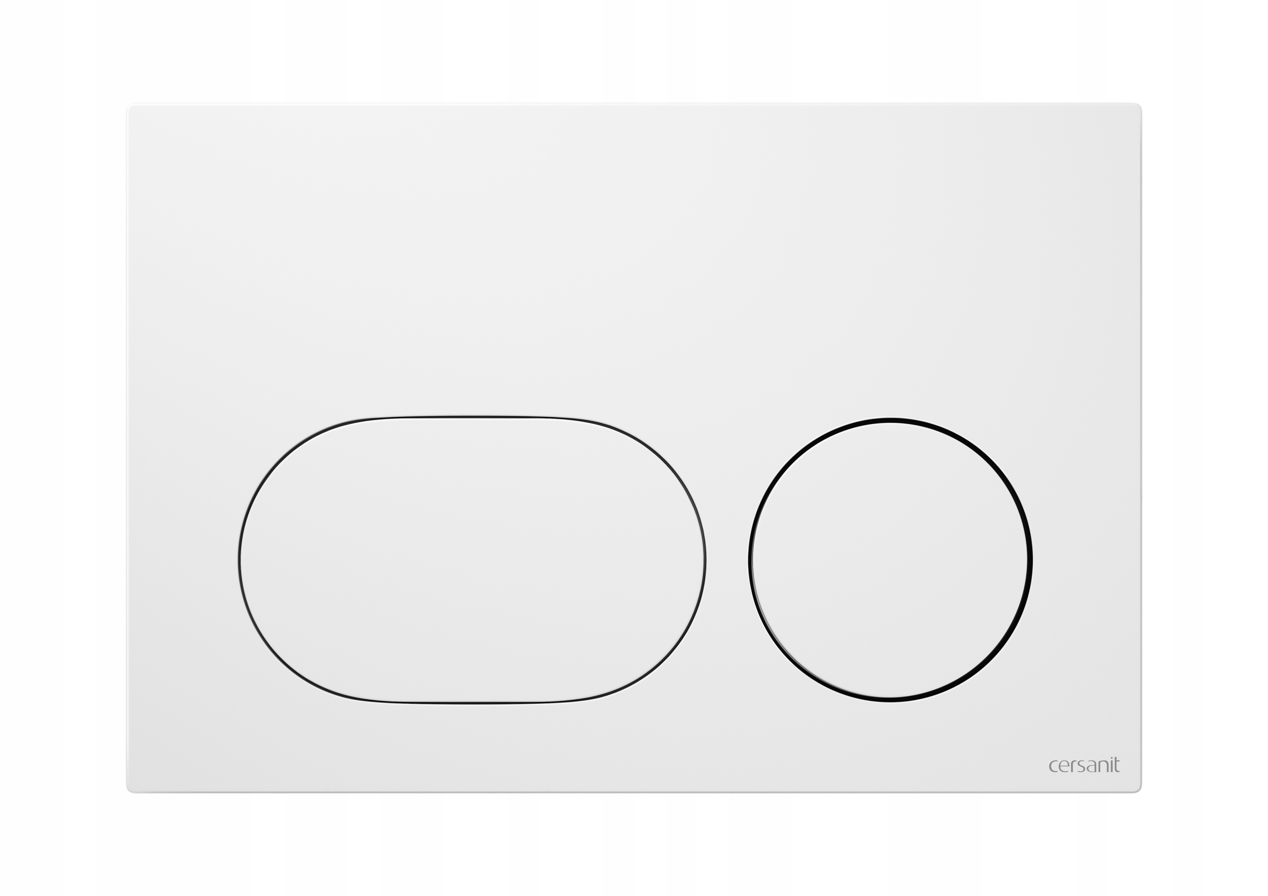 Cersanit Dueto splachovací tlačítko pro Wc bílé K97-0634