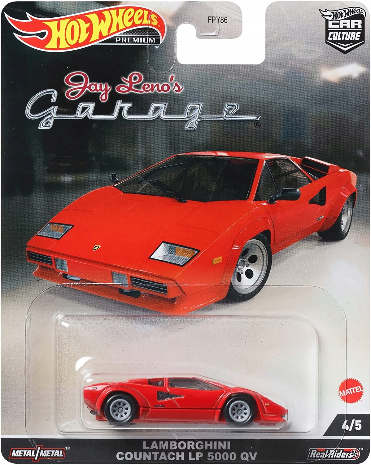 

Hot Wheels Premium Car Lamborghini Countach