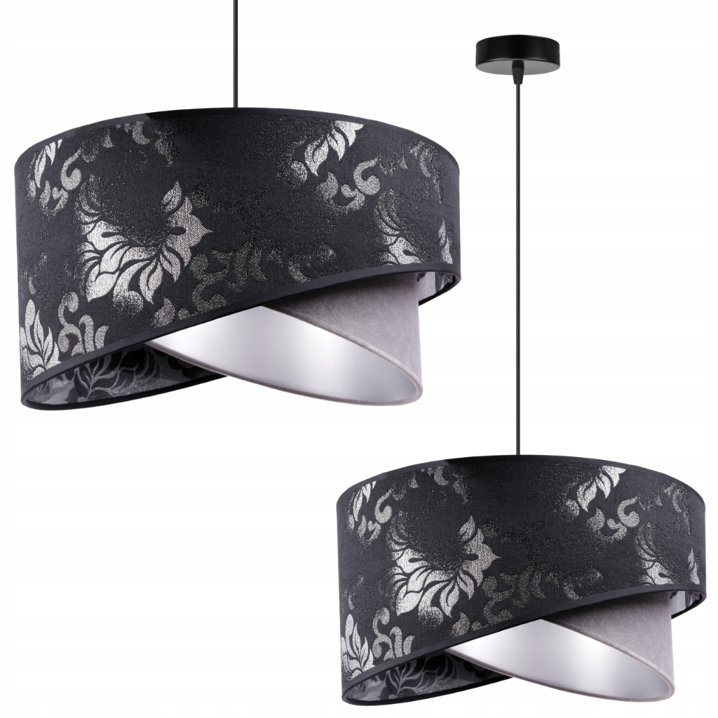 Stropná Závesná Lampa Luster Do Obývacej Izby Spálne Glamour Tienidlo