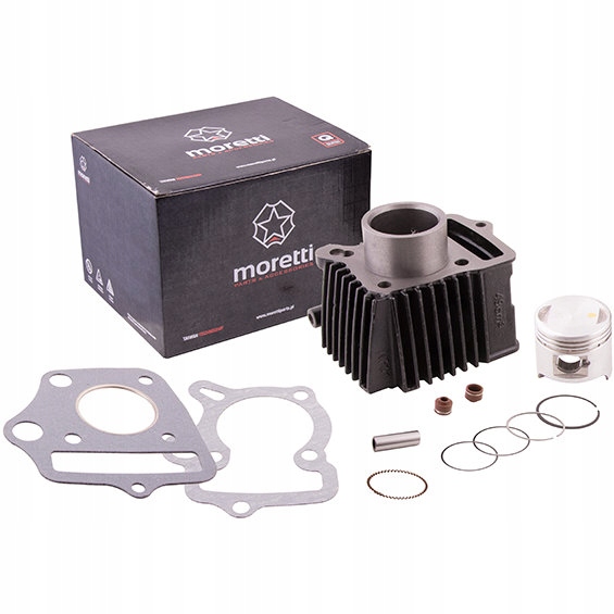 Cylinder Moretti Motorower sworzeń 13mm Tłok Kpl