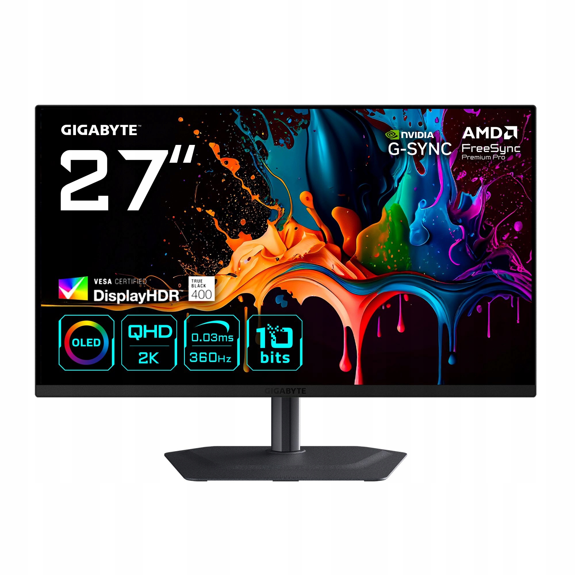 Oled Monitor Gigabyte MO27Q3 27" 2560 x 1440 px