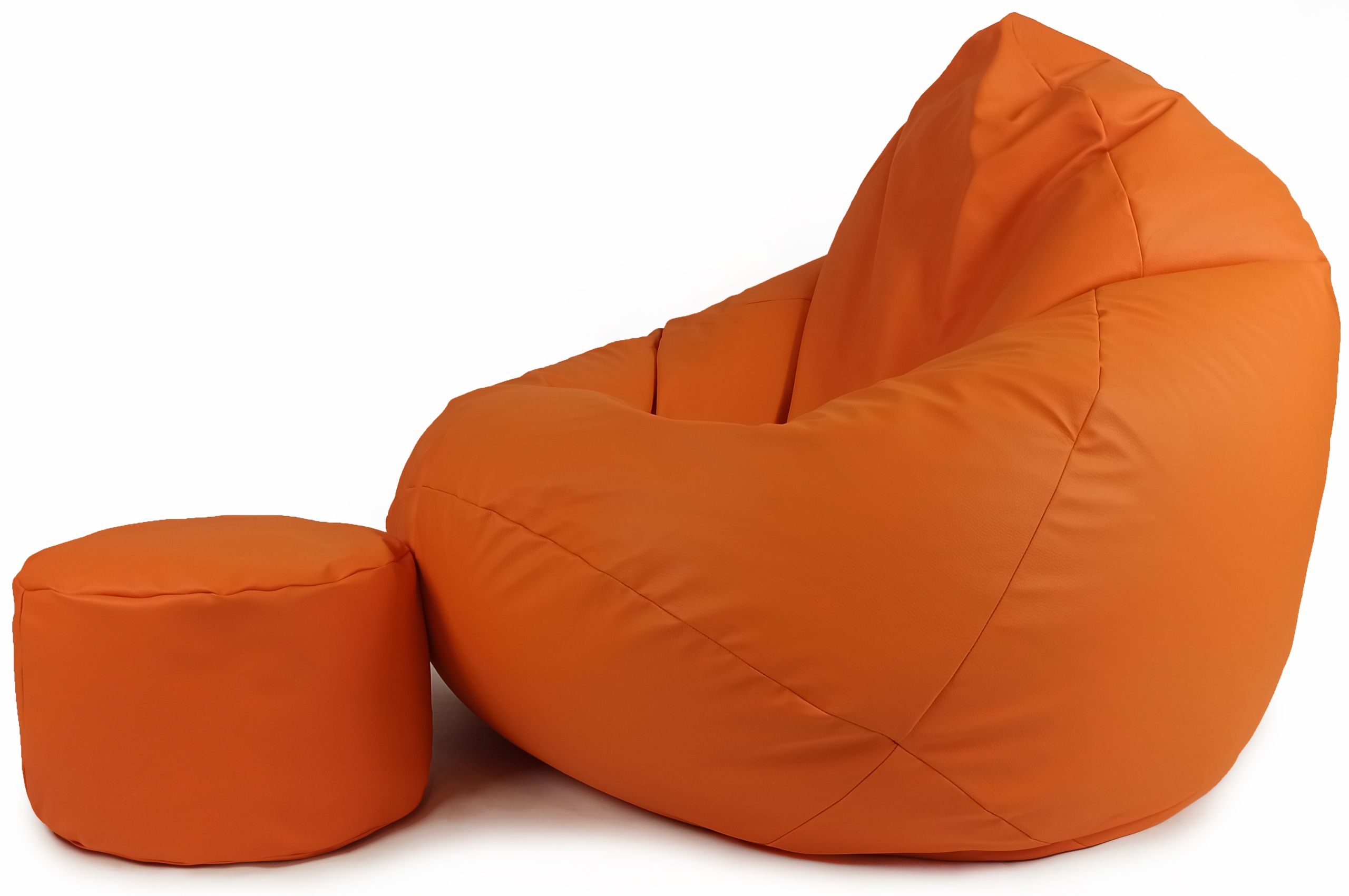 

Pufa Fotel XXXL Pomarańczowa sako piłka