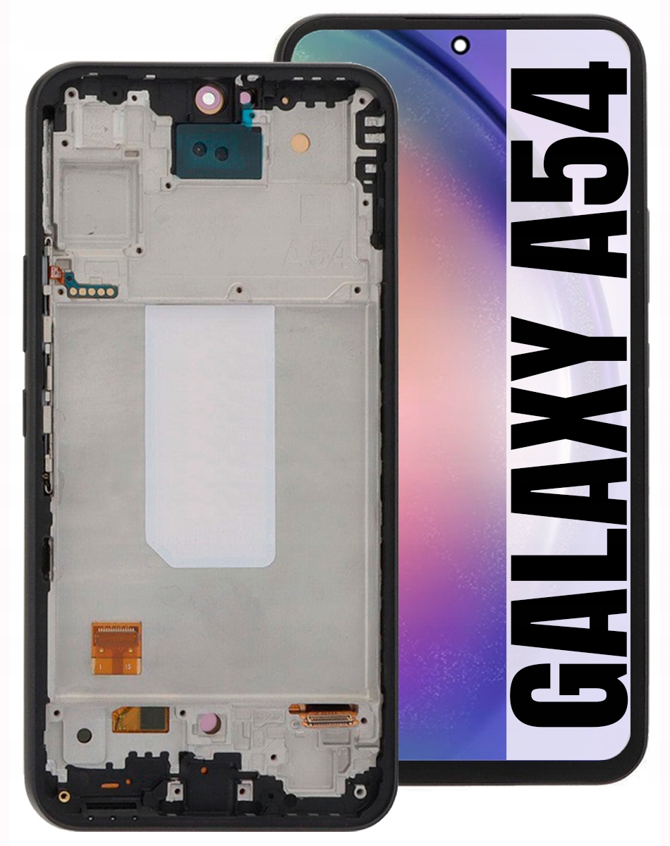 Displej Pro Samsung Galaxy A54 5G A546 Plná Velikost Oled Displej +rámeček