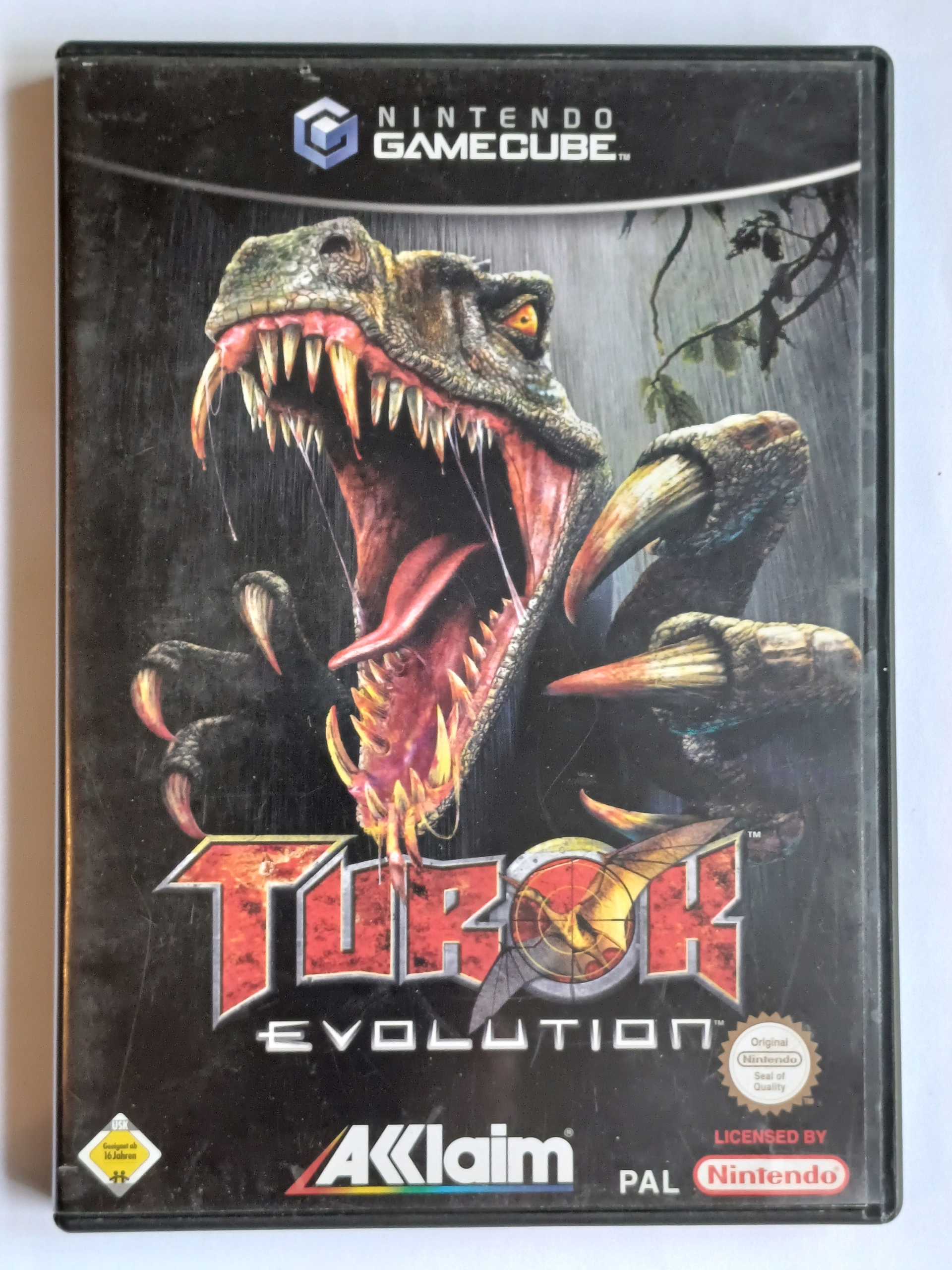 Turok Evolution / PAL / Gamecube / Nintendo GameCube pudełkowa