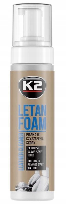 

K2 Letan Foam Pianka Do Czyszczenia Skór 200ML