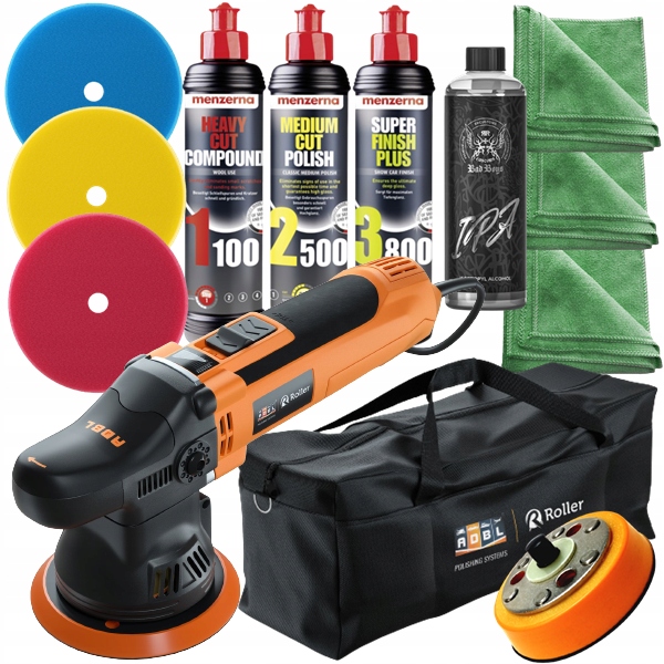 ADBL ZESTAW Roller D09125-01+B Polerka DA 9mm