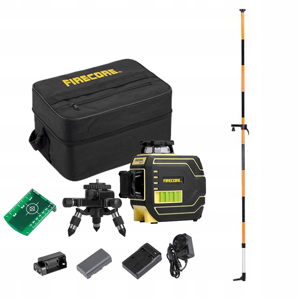 

Laser krzyżowy 3D pręt teleskopowy 3.36m tyczka