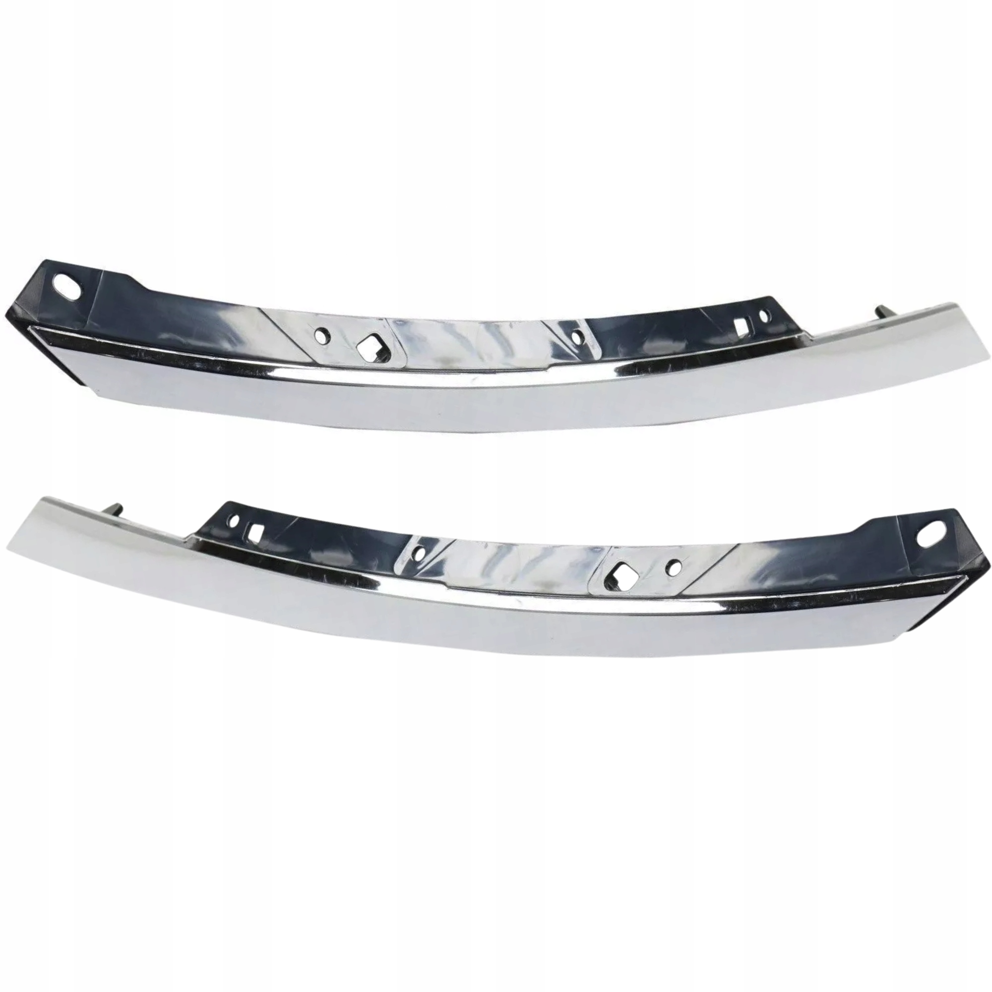 Honda CIVIC X 2016 Lišty Atrapy Grilu Pod Světlomet Chrom L+p Komplet