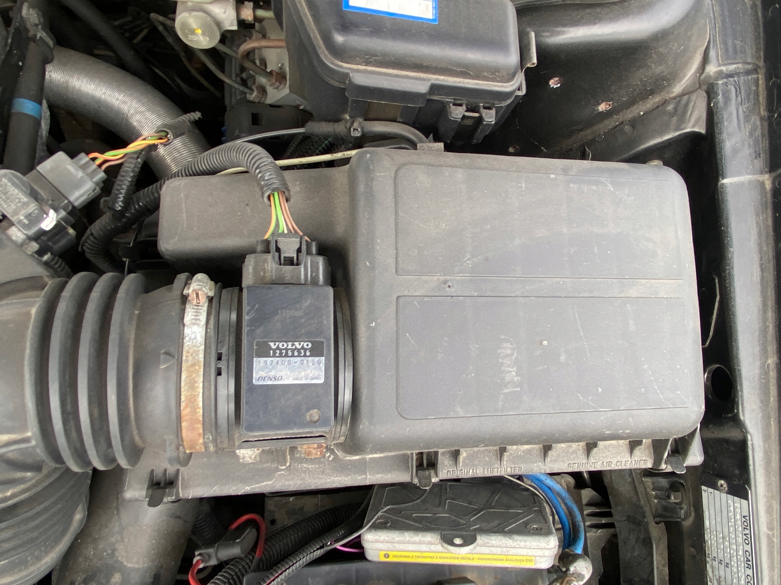 Volvo V70 1 und 95-00 luftfiltergehäuse 2.4