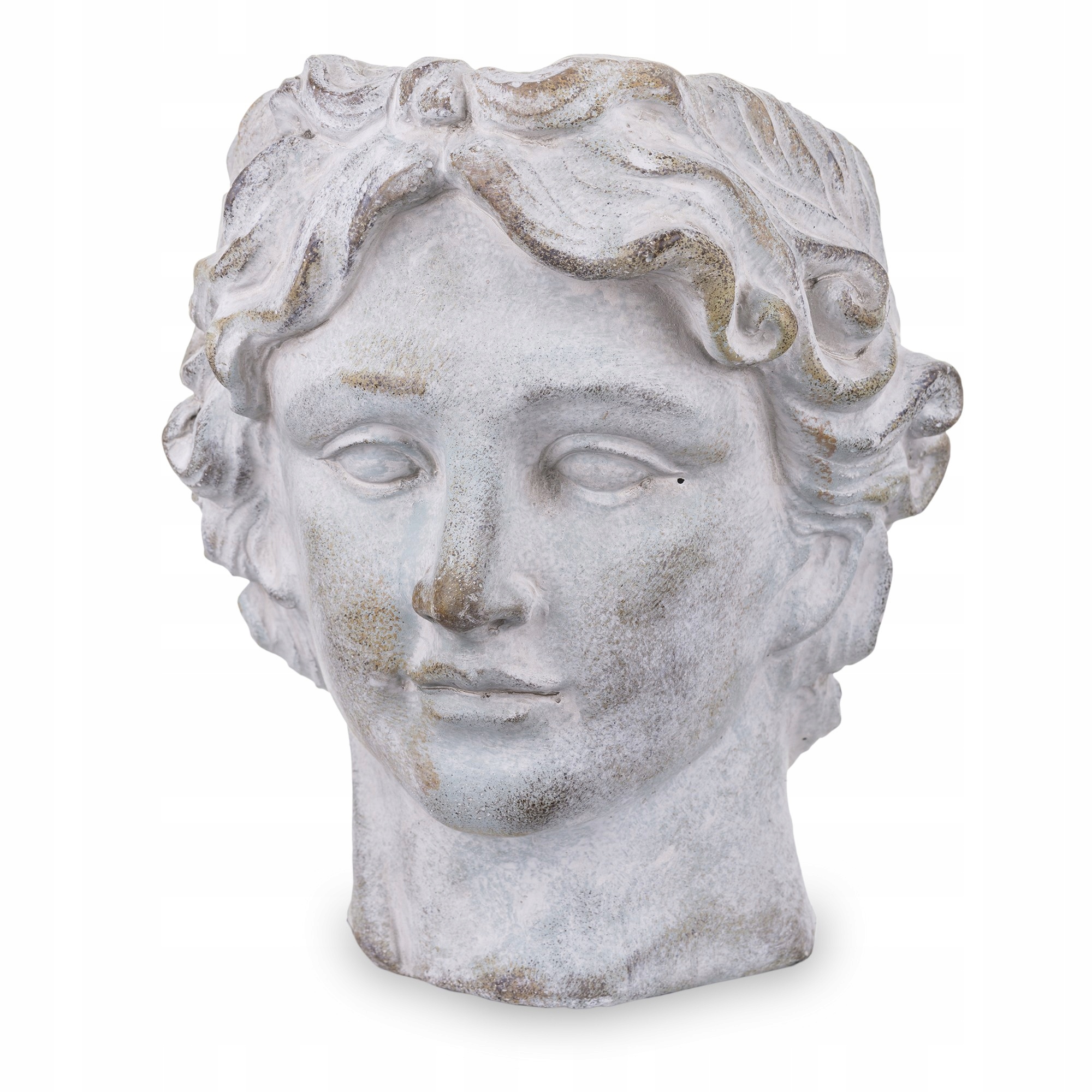 DONICZKA TWARZ GŁOWA OSŁONKA BETONOWA NA KWIATY