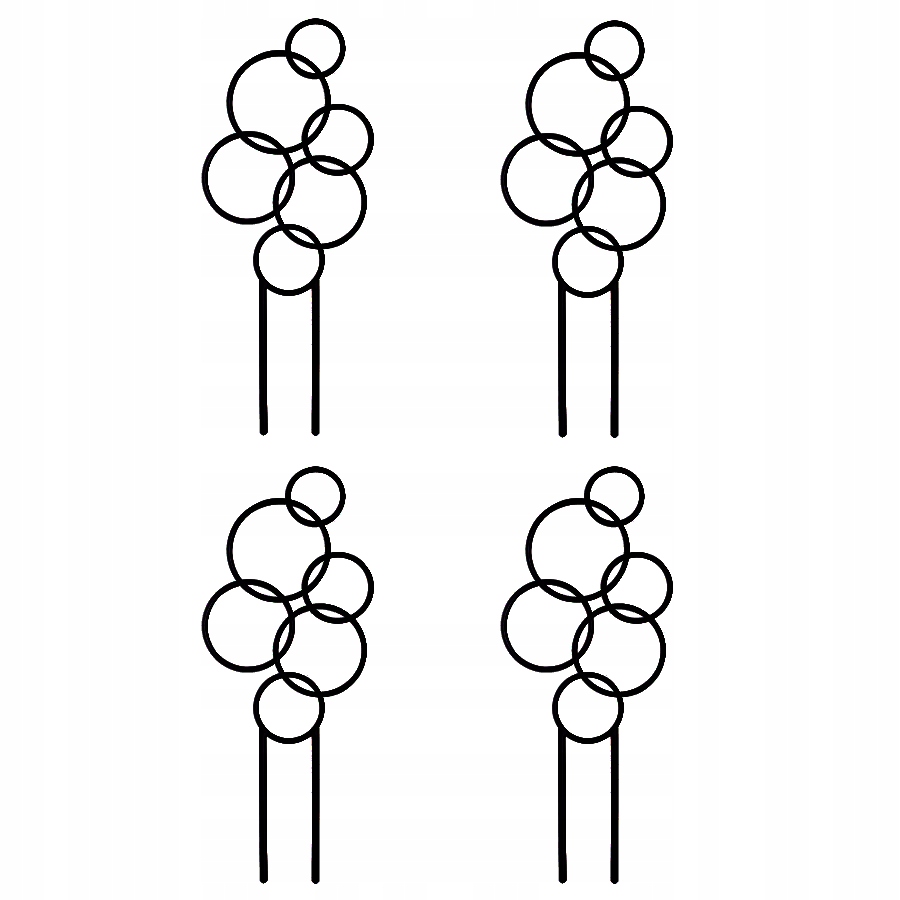 

Podpórka do roślin Drabinka Pergola na kwiaty x4