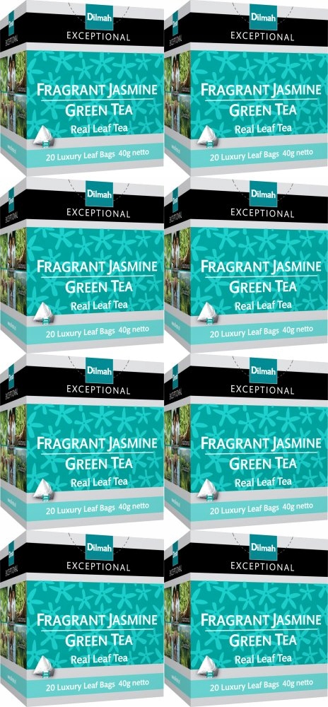 Dilmah Exceptional Zielona z Jaśminem 160 torebek