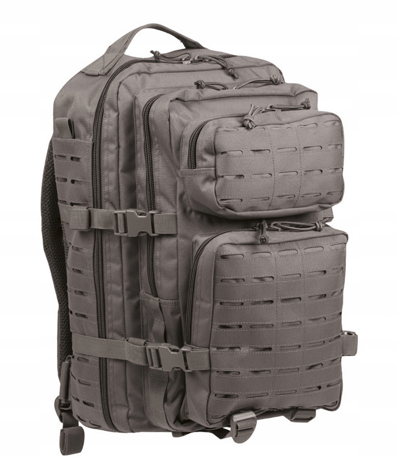 Mil-Tec Plecak Wojskowy Laser Cut 36L Miejski Szary