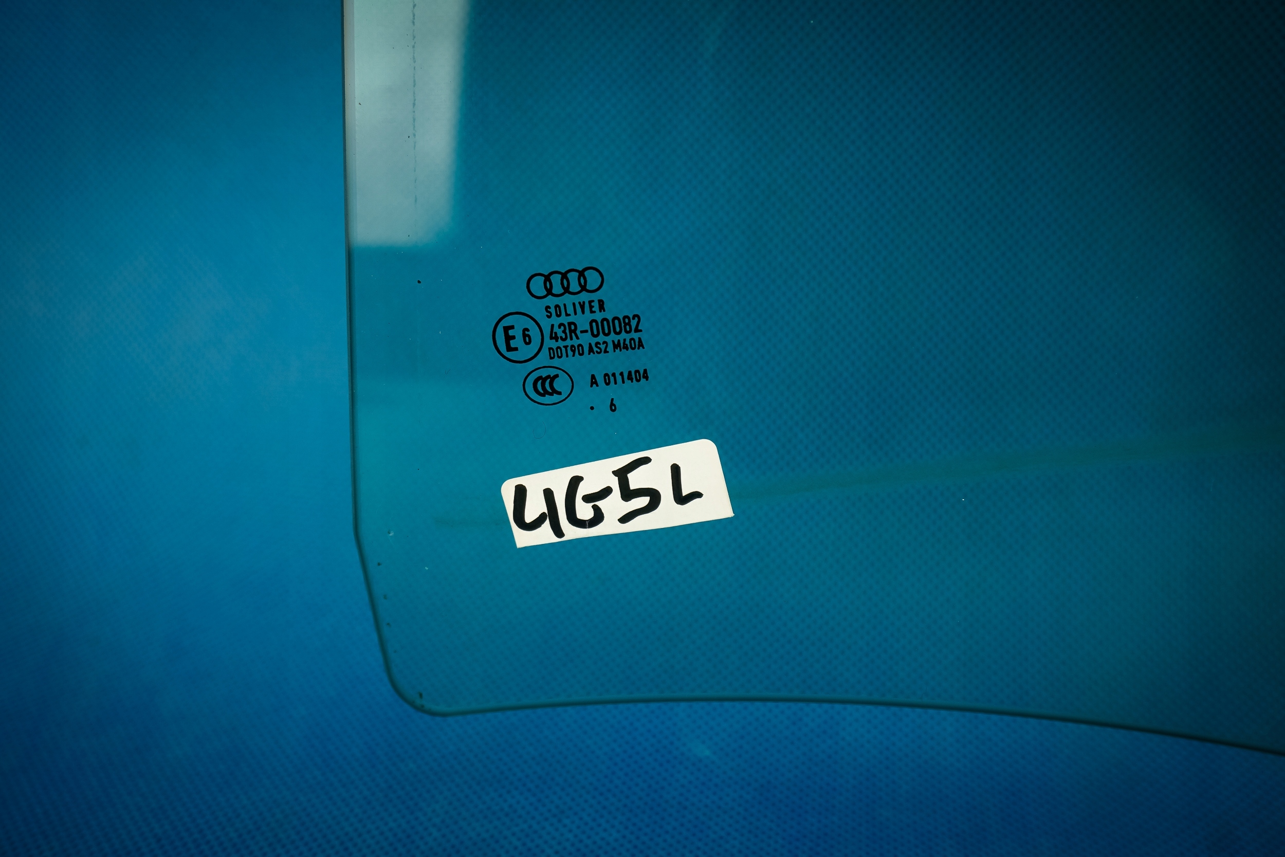 window door rear part left Audi A6 4G sedan 4G5845205