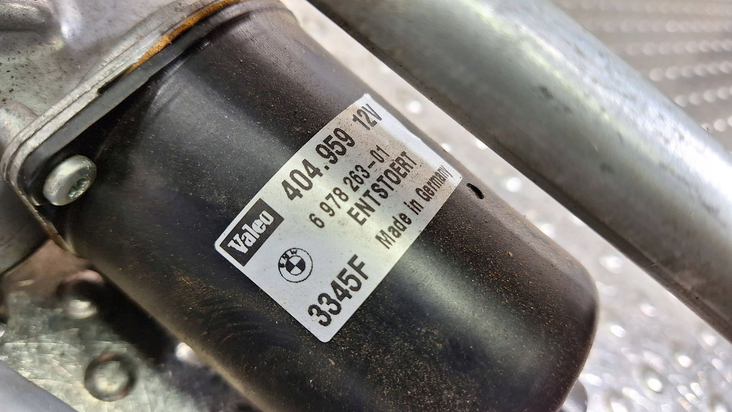 Gestänge Motor Wischer vorne 6978263 BMW 3 E90 E91 E92 E93 EUROPA
