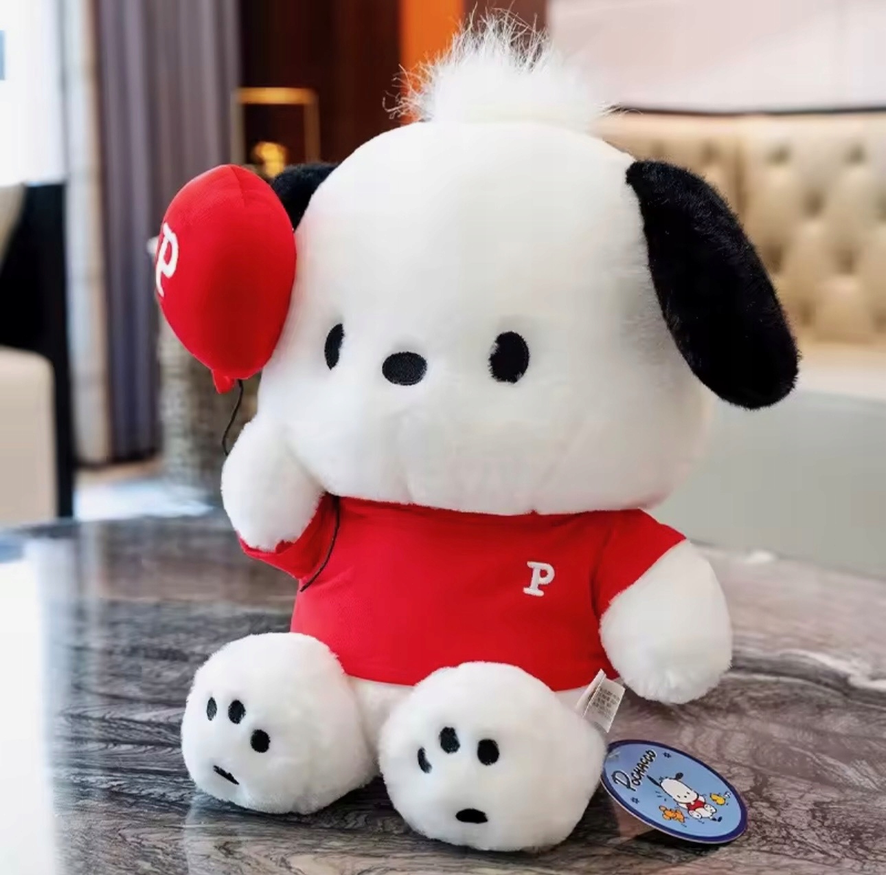 Pluszak maskotka Hello Kitty Pochacco Duża XL 37cm