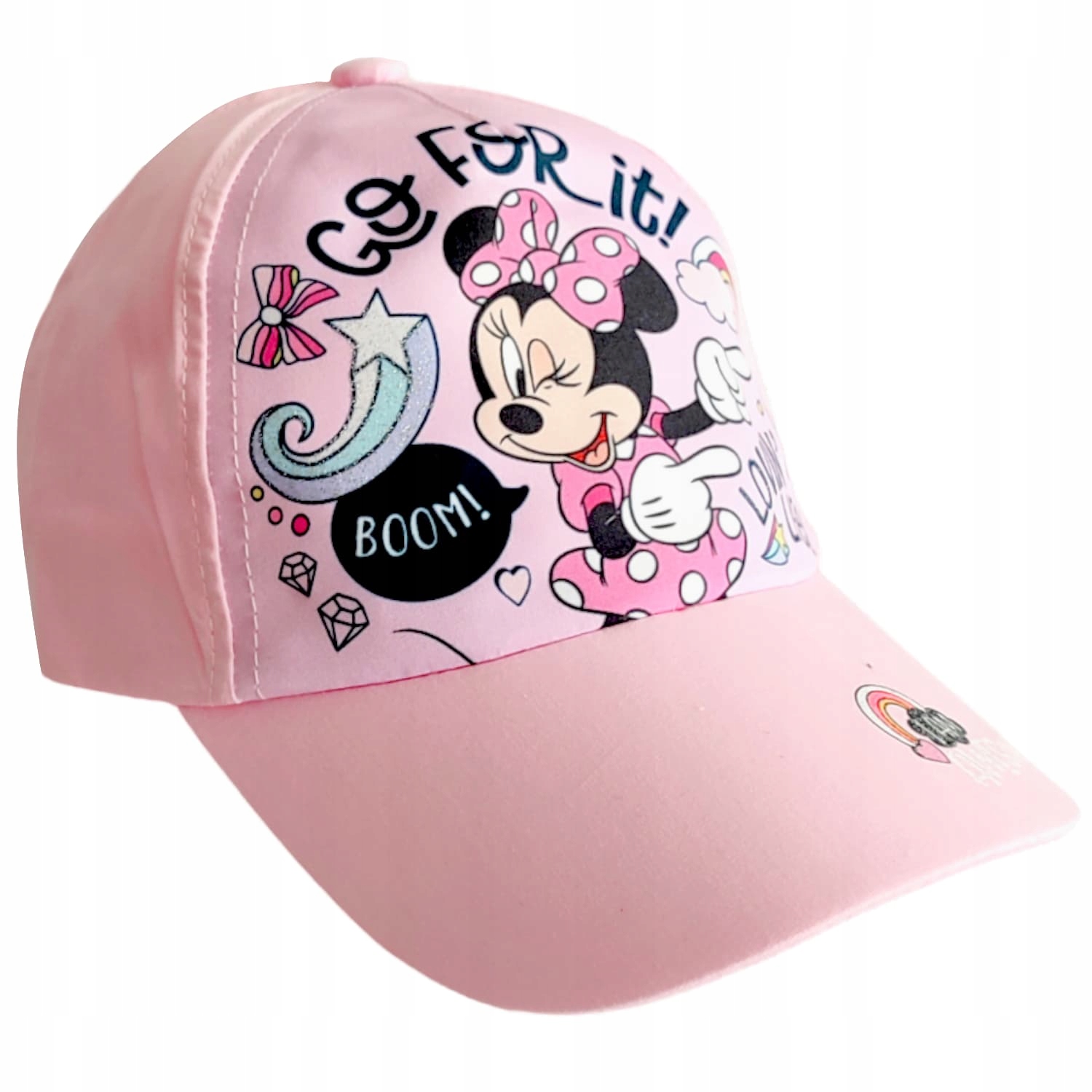 

Czapka z daszkiem dla dziewczynki Myszka Minnie 54