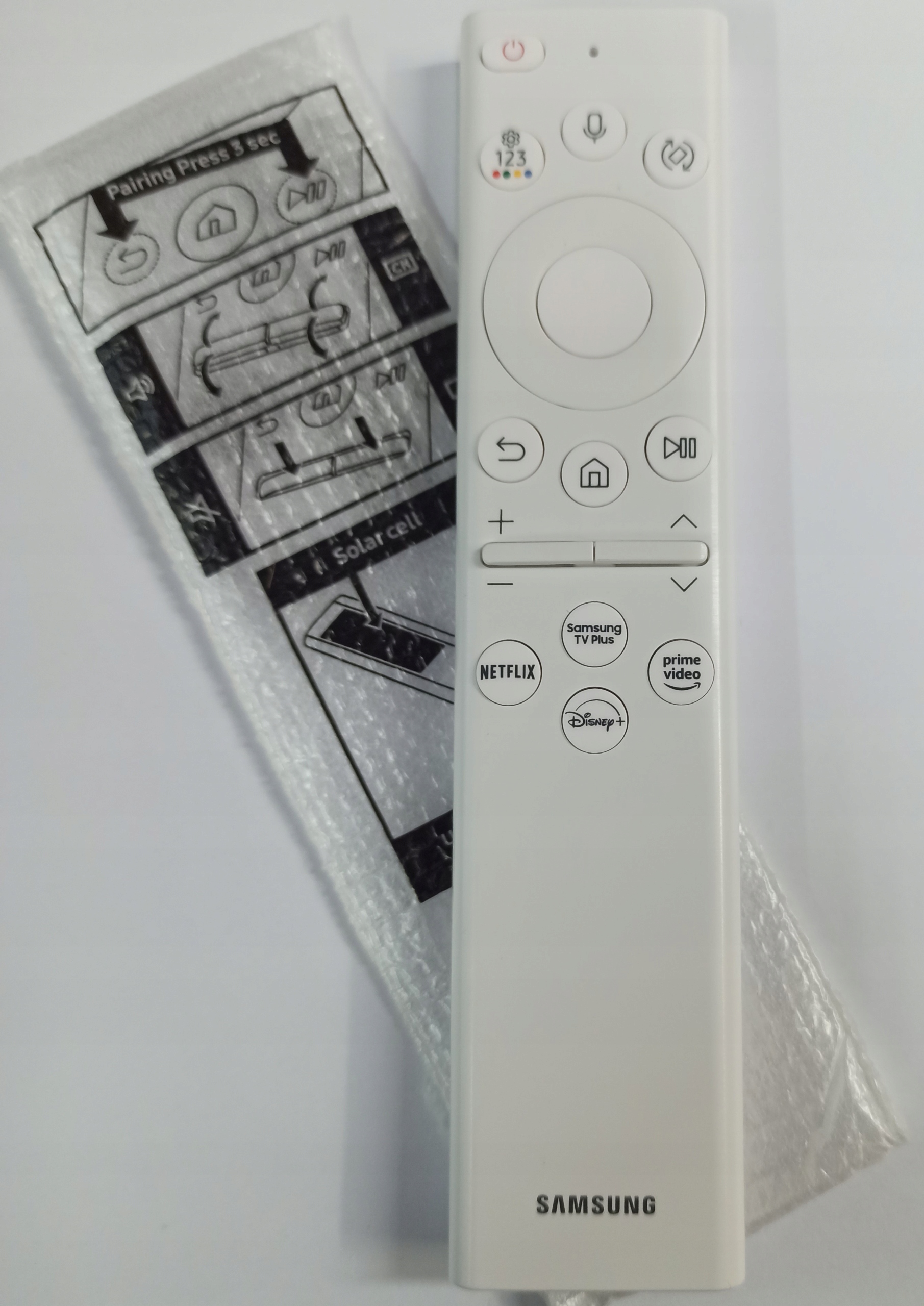 Pilot TV Samsung BN5901413B SOLAR NETFLIX, PRIME VIDEO, DISNEY