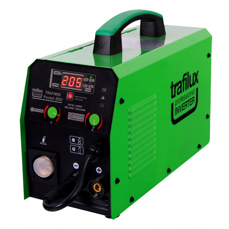SPAWARKA PÓŁAUTOMAT 200 MMA TIG EURO SYNERGIA 3W1 Marka Trafilux