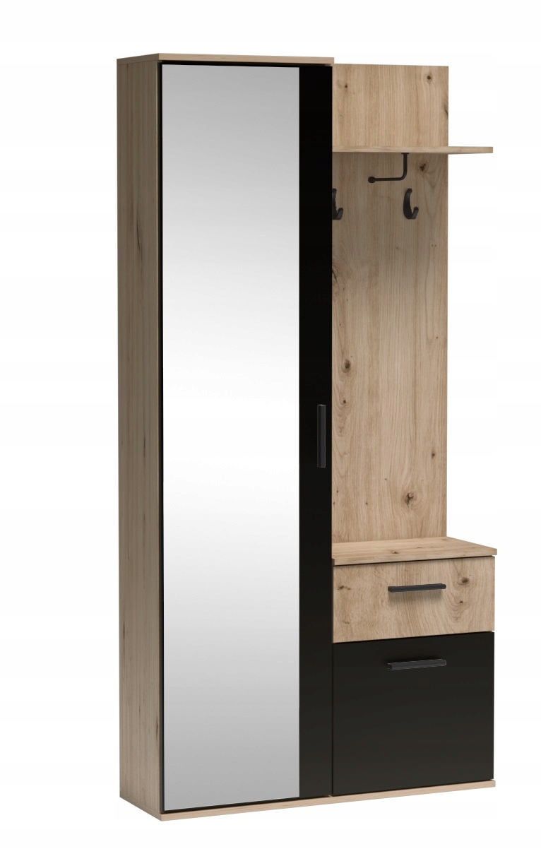 

Garderoba do przedpokoju z Lustrem wieszakami Luxi