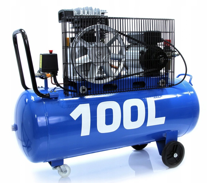 KOMPRESOR OLEJOWY SPRĘŻARKA 100L RIPPER 2 TŁOKI EAN (GTIN) 5901969109085