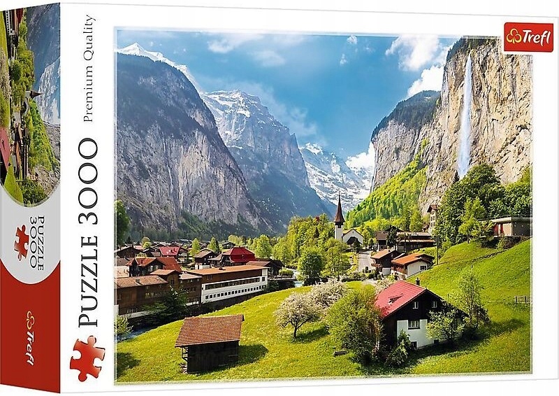 PUZZLE 3000el. SZWAJCARIA LAUTERBRUNNEN