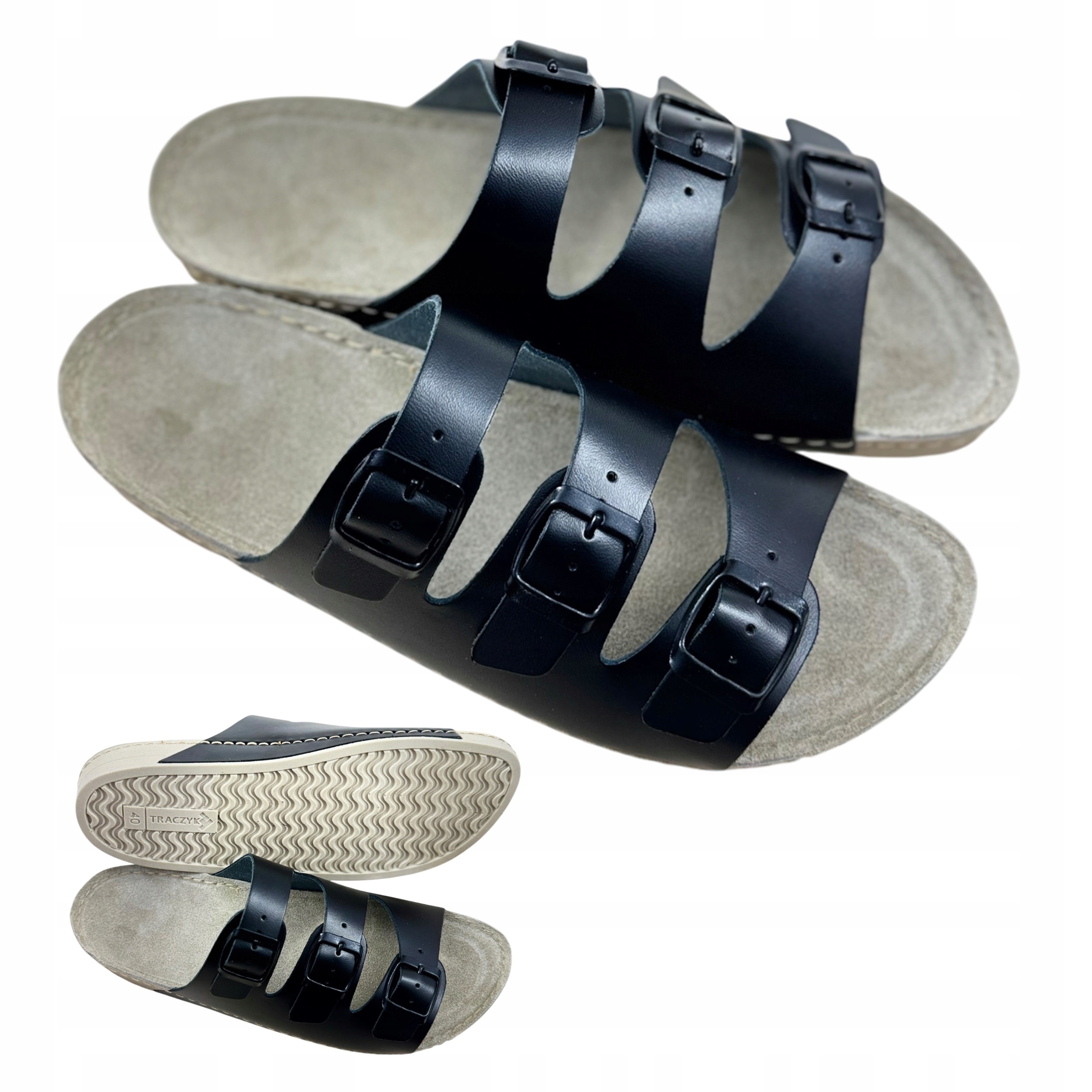 Lehké Nazouváky Nastavitelné Černé Profilované Výrobce vel. 38