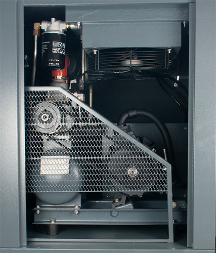 Kompresor śrubowy z osuszaczem ziębniczym Kupczyk KKS 10/300D 970 l/min Wydajność teoretyczna 1100 l/min